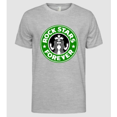 Pólómánia starbucks rockstars - Férfi Alap póló
