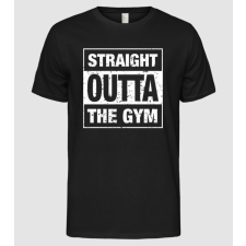 Pólómánia Straight outta gym - Férfi Alap póló férfi póló