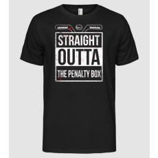 Pólómánia Straight outta the penalty box - Férfi Alap póló
