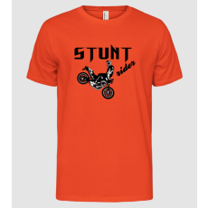 Pólómánia stunt rider + felirat - Férfi Alap póló