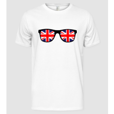 Pólómánia sunglasses_UK - Férfi Alap póló