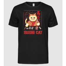 Pólómánia Sushi Cica - Férfi Alap póló férfi póló