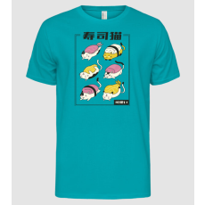 Pólómánia Sushi Cicák - Férfi Alap póló