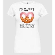 Pólómánia Sweet Friend - Női Kerek nyakú Póló női póló