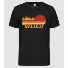 Pólómánia Szeged retro felirat - Férfi Alap póló férfi póló