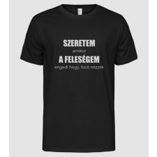 Pólómánia Szeretem - Férfi Alap póló férfi póló
