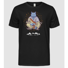 Pólómánia Szerzetes Farkas - Férfi Alap póló