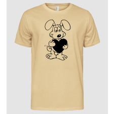 Pólómánia szíves kutya 2 - Férfi Alap póló férfi póló