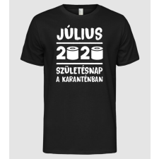 Pólómánia Születésnap karanténban Július 2020 - Férfi Alap póló férfi póló