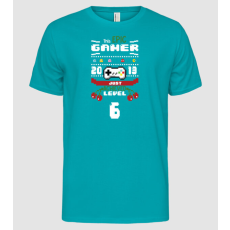 Pólómánia Szülinapos Gamer 2013 6 - Férfi Alap póló