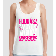 Pólómánia Szuperhős fodrász - Női Trikó