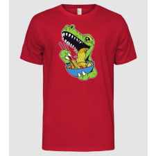 Pólómánia T-rex Ramen - Férfi Alap póló férfi póló