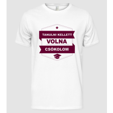 Pólómánia Tanulni kellett volna, csókolom - Férfi Alap póló férfi póló
