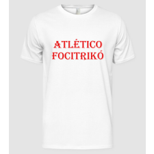Pólómánia Text - Atlético(black) - Férfi Alap póló férfi póló