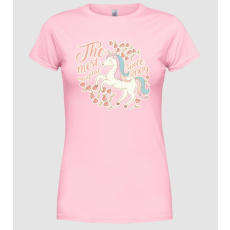 Pólómánia The most magical unicorn 2009 - Női Kereknyakú Póló