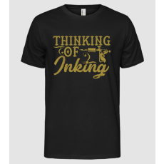 Pólómánia Thinking of inking - Férfi Alap póló