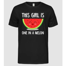 Pólómánia This girl is one in a melon white - Férfi Alap póló férfi póló