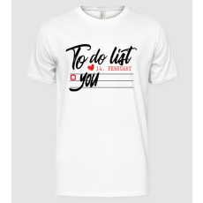 Pólómánia To do list - Férfi Alap póló