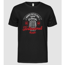 Pólómánia Történelmet írunk kockás ing2 - Férfi Alap póló