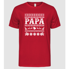 Pólómánia Ugly sweater papa - Férfi Alap póló