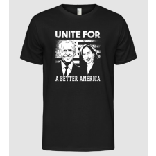 Pólómánia Unite for a better America - Biden Harris - Férfi Alap póló férfi póló