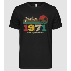 Pólómánia vintage 50 éve vagyok tökéletes - Férfi Alap póló