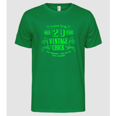 Pólómánia Vintage chick - 20 - Férfi Alap póló