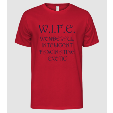 Pólómánia W.I.F.E. - Férfi Alap póló férfi póló