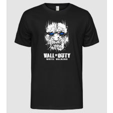 Pólómánia Wall Of Duty - Férfi Alap póló férfi póló