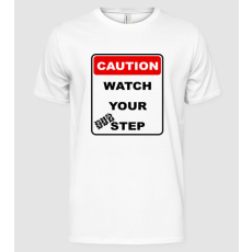 Pólómánia Watch Your Dubstep - Férfi Alap póló