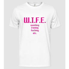 Pólómánia WIFE 3 - Férfi Alap póló