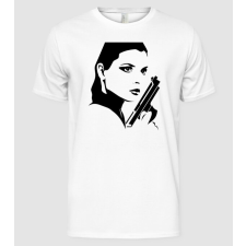 Pólómánia woman-with-a-gun - Férfi Alap póló férfi póló