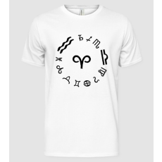 Pólómánia zodiac-aries  - Férfi Alap póló