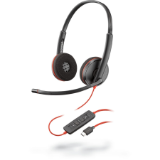 Poly Blackwire 3220 USB-C (209749-201) fülhallgató, fejhallgató