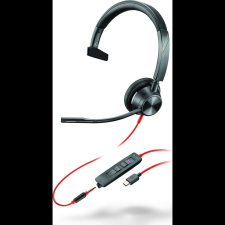 Poly Blackwire 3315 (76J15AA) fülhallgató, fejhallgató