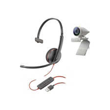 Poly Plantronics Studio P5 Webkamera Bundle Grey (2200-87120-025) webkamera