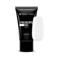  PolyAcryl Gel Soft - Tubusos Polygel - Milky White 30g műköröm zselé