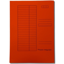  Pólyás iratgyűjtő pd A/4 piros mappa