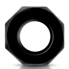  Polygon Black – prémium puha péniszgyűrű péniszgyűrű