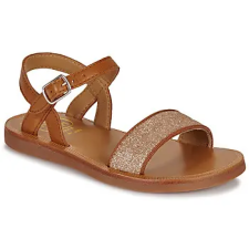 Pom d'Api Szandálok / Saruk PLAGETTE BUCKLE TAO Barna 29 gyerek szandál
