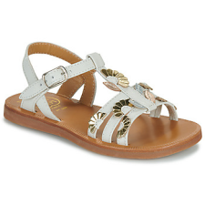 Pom d'Api Szandálok / Saruk PLAGETTE MULTI DAISY Fehér 28 gyerek szandál