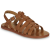 Pom d'Api Szandálok / Saruk PLAGETTE STRAP Barna 31