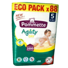 Pommette Agility Dry pelenka, Junior 5, 11-25 kg, 88 db pelenka
