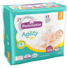 Pommette pelenka Csomagolás sérült! (3-as) 4 - 9 kg (32 db/cs) pelenka