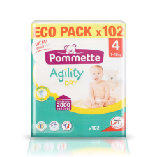 Pommette pelenka Csomagolás sérült! (4-es) 7 - 18 kg (102 db/cs) pelenka