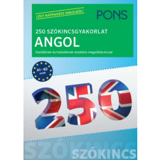 PONS 250 Szókincsgyakorlat Angol nyelvkönyv, szótár