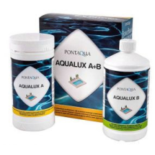 Pontaqua Aqualux LUAB210 A+B (oxigénes tabletta + aktivátor) LUAB 210 vízfertőtlenítő szett medence kiegészítő
