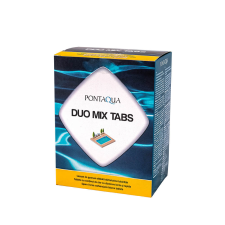 Pontaqua Duo Mix Tabs kettős hatású klóros fertőtlenítő 5x120 g tabletta medence kiegészítő