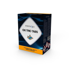 Pontaqua Oxi Trio Tabs kombinált oxigénes fertőtlenítő szer 5x125 g tabletta medence kiegészítő