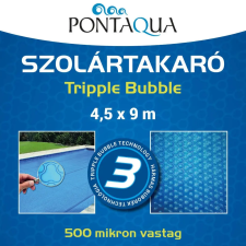 Pontaqua Szolár takaró 4,5 x 9 m 500micron Tripple Bubble medence kiegészítő